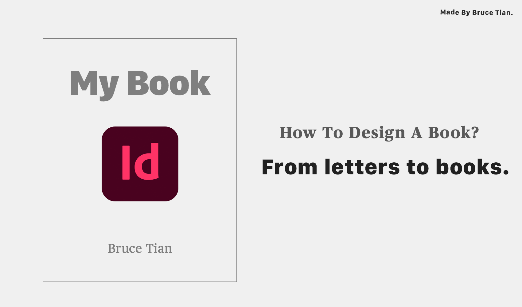 inDesign 入门使用指南：从设计到出版