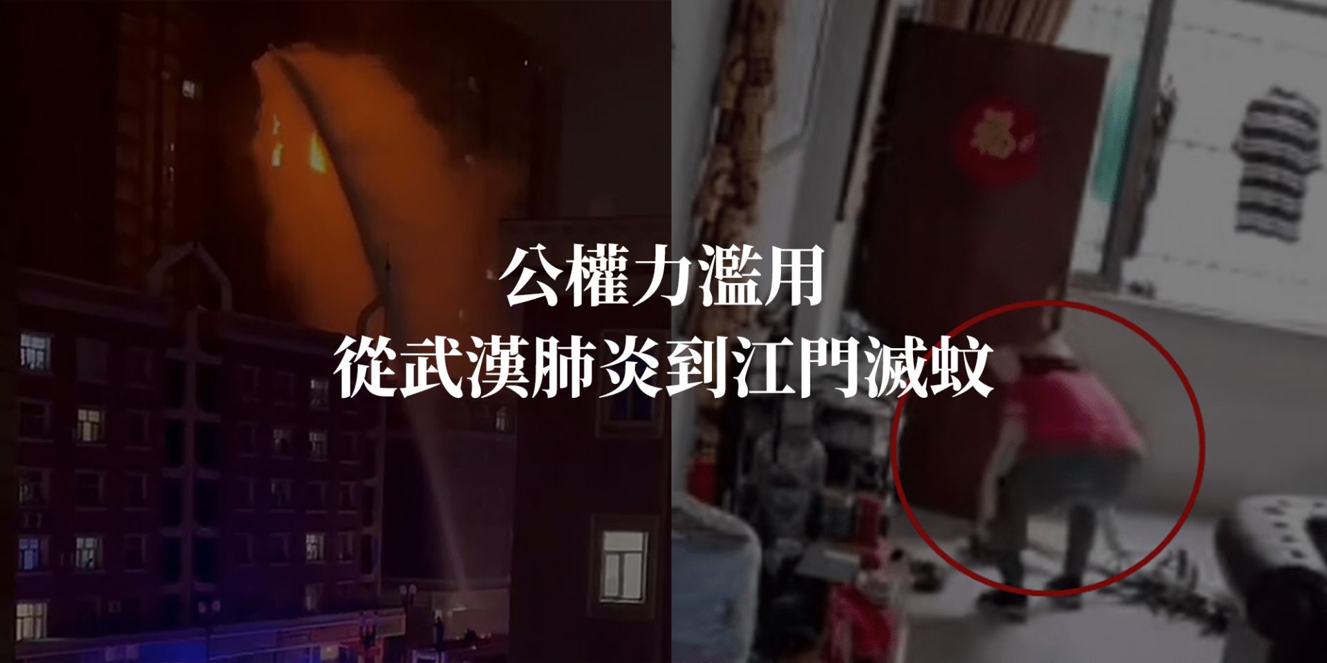 政府權利的再思考：從冠病肺炎到江門滅蚊